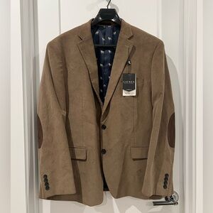 Ralph Lauren Brown Corduroy Blazer w/Elbow Pads NWT